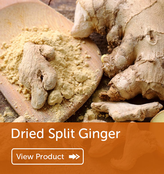 Export of Dried Split Ginger in Nigeria & Ghana